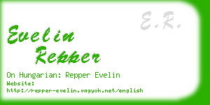 evelin repper business card